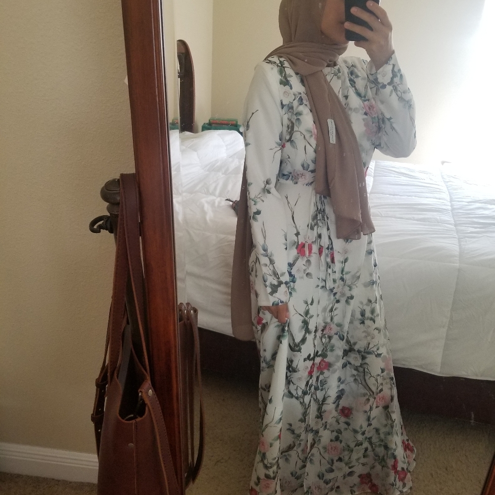 Floral maxi dress